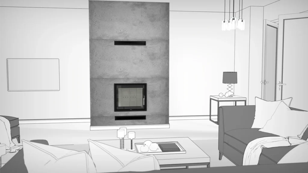 Defro - Tunel kaminske rešetke 