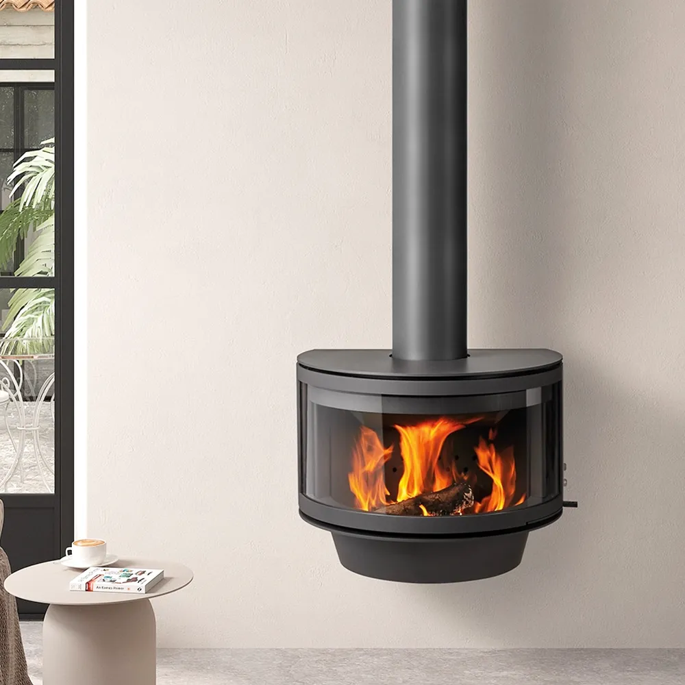 Viseći kamin na drva Ronde Frontal - Rocal