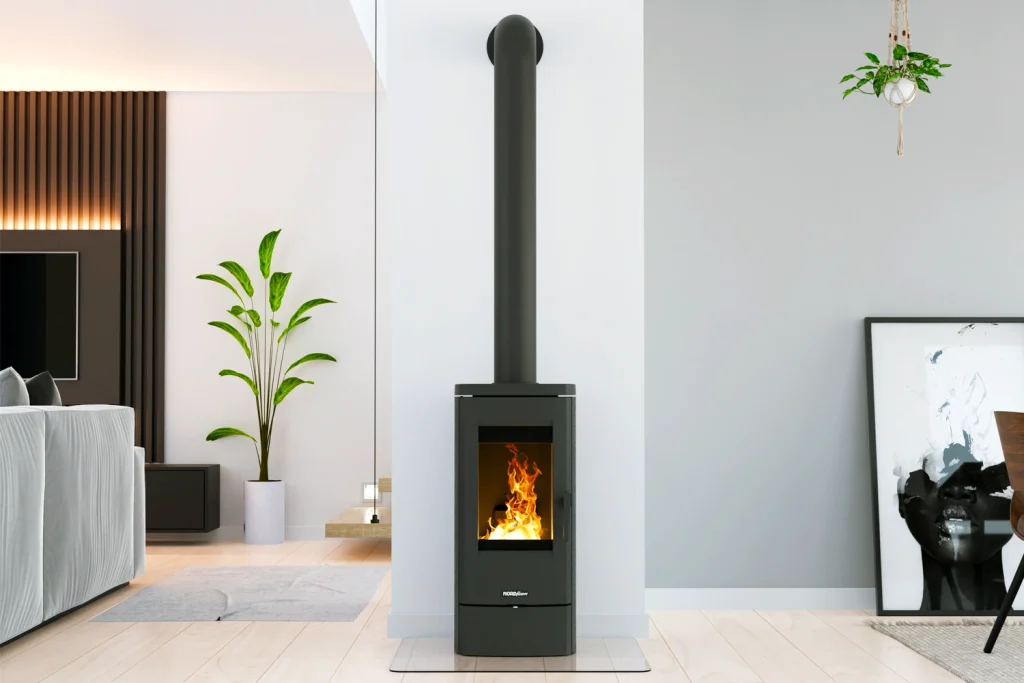 NORDflam peć na drva Sora u prostoru