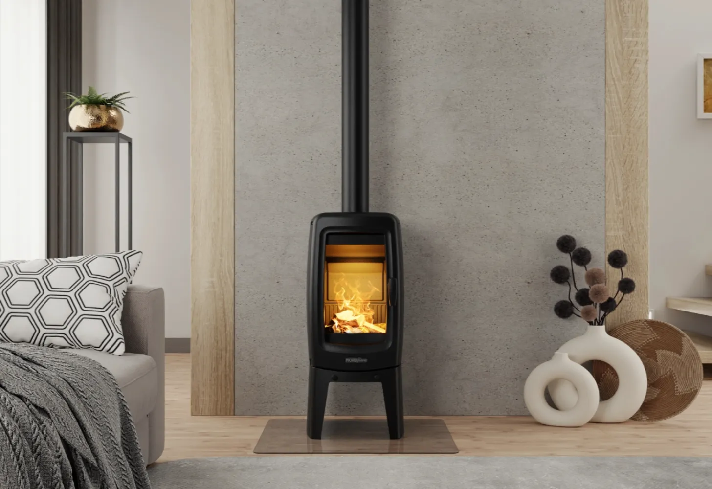 NORDflam peć na drva Katania u stanu