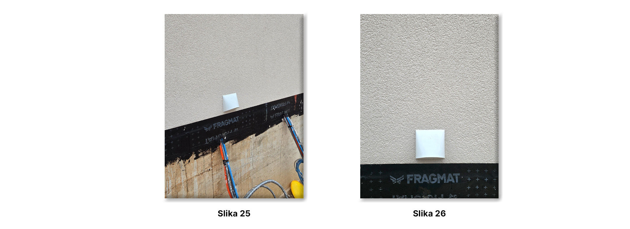 Ugradnja lijevog kutnog kamina Etna u Labinu - koraci 25-26