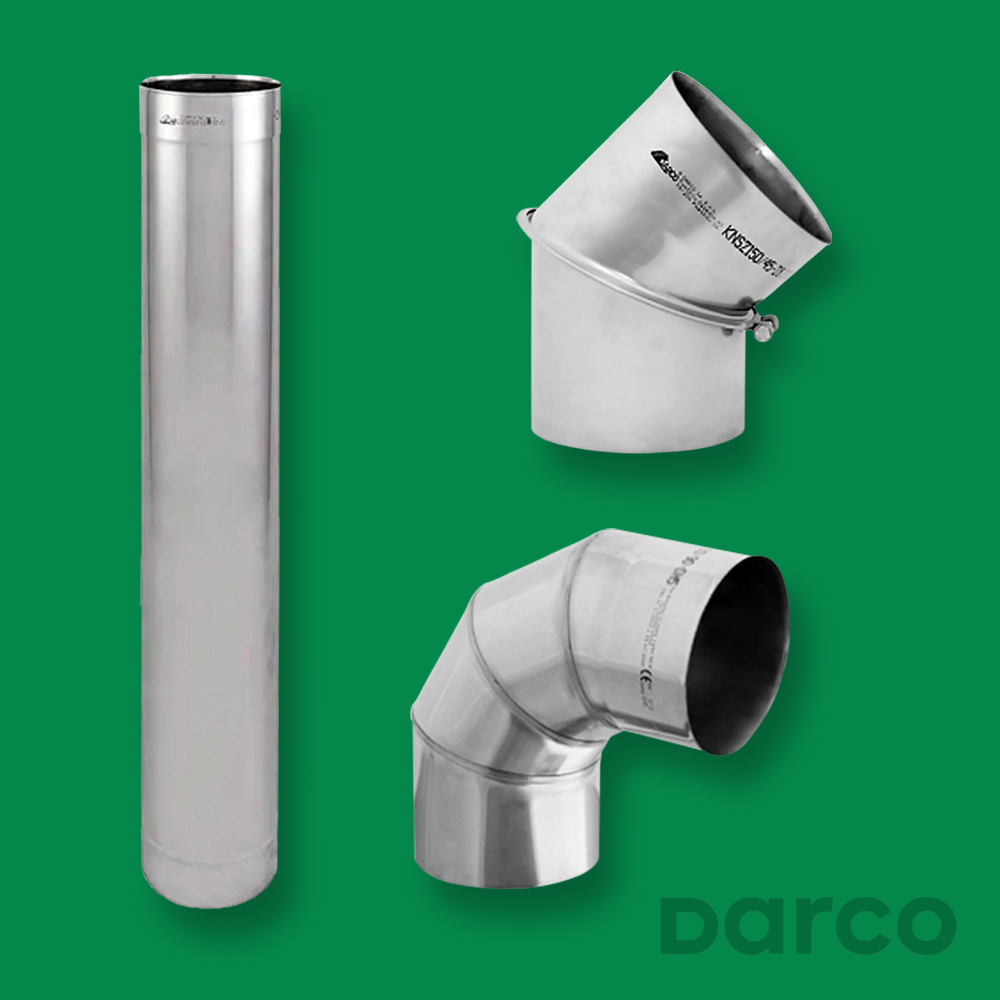 Dimovodne cevi i kolena – inox 1 mm