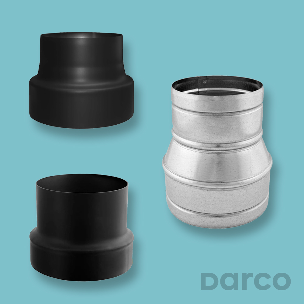 Redukcije, proširenja i elementi za priključenja - čelik 2 mm i inox