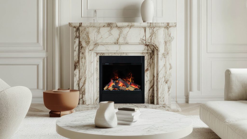 Električni ugradni kamin Albany Multicolor kombinuje klasičnu eleganciju sa patentiranim 3D Optimyst plamenom kompanije Dimplex, stvarajući najrealniji električni kamin za ulepšavanje postojećih kamina ili dizajniranje novih.