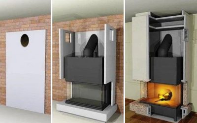 Izgradnja obloge za kamin od zdravih i savremenih materijala