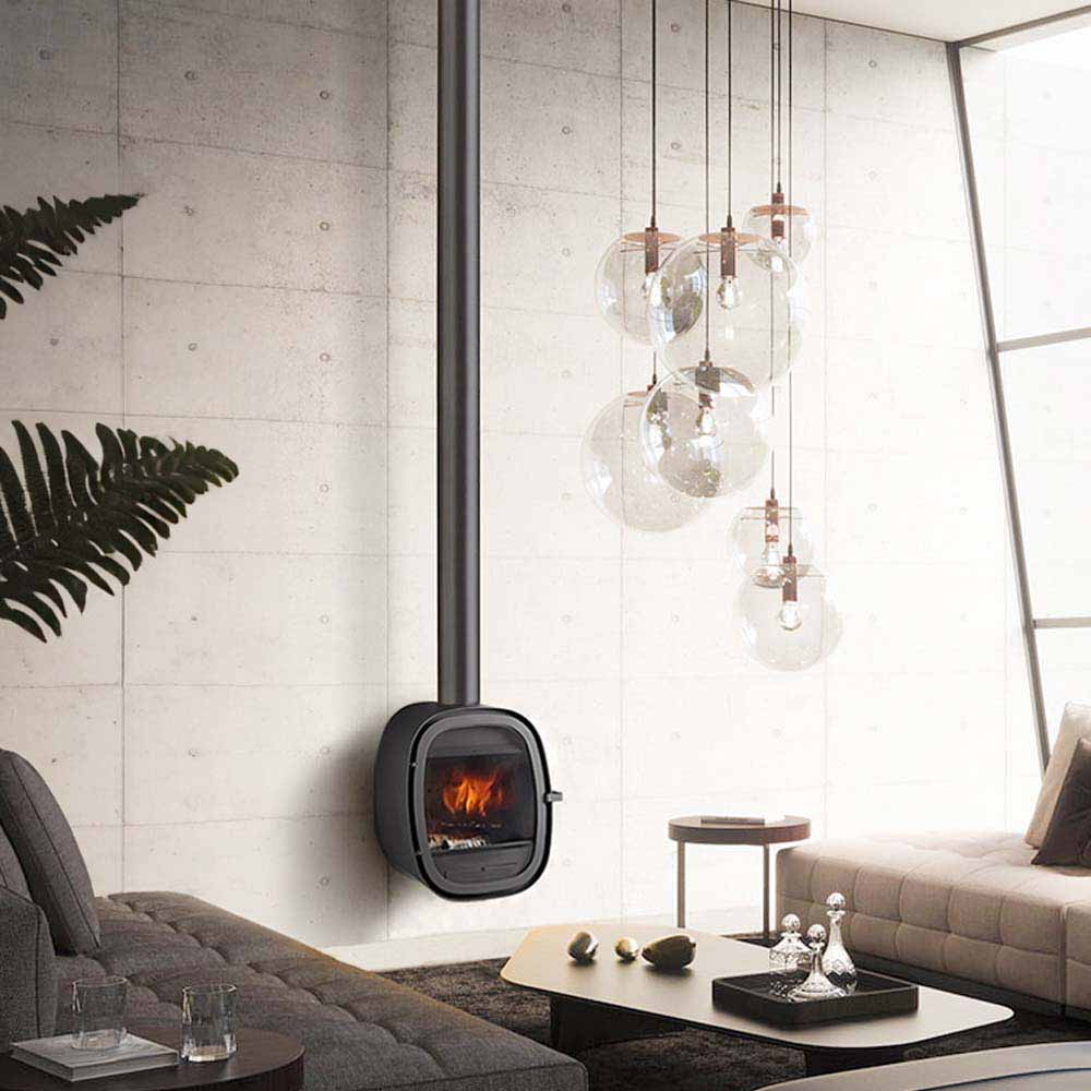 Viseći kamin na drva Oval - Rocal