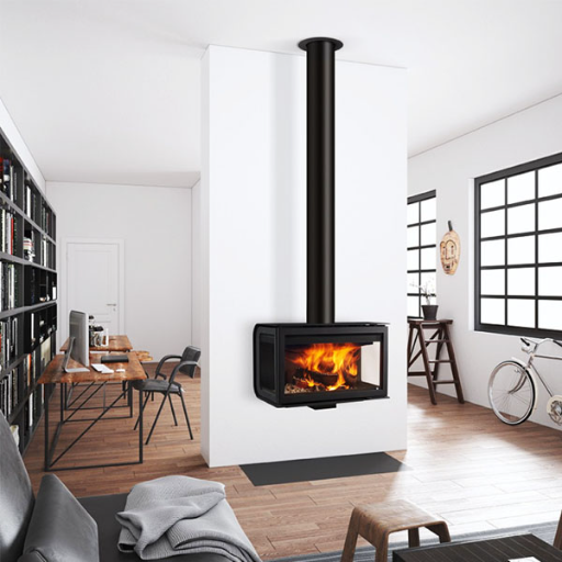 Viseći kamin na drva City - Rocal