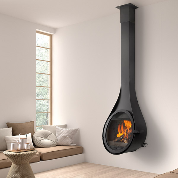 Viseći kamin na drva Mini Drop - Rocal